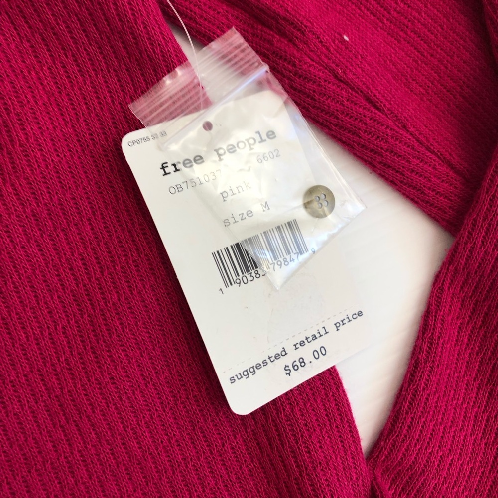Free People Rainbow Thermal Tee - Picture 5 of 6